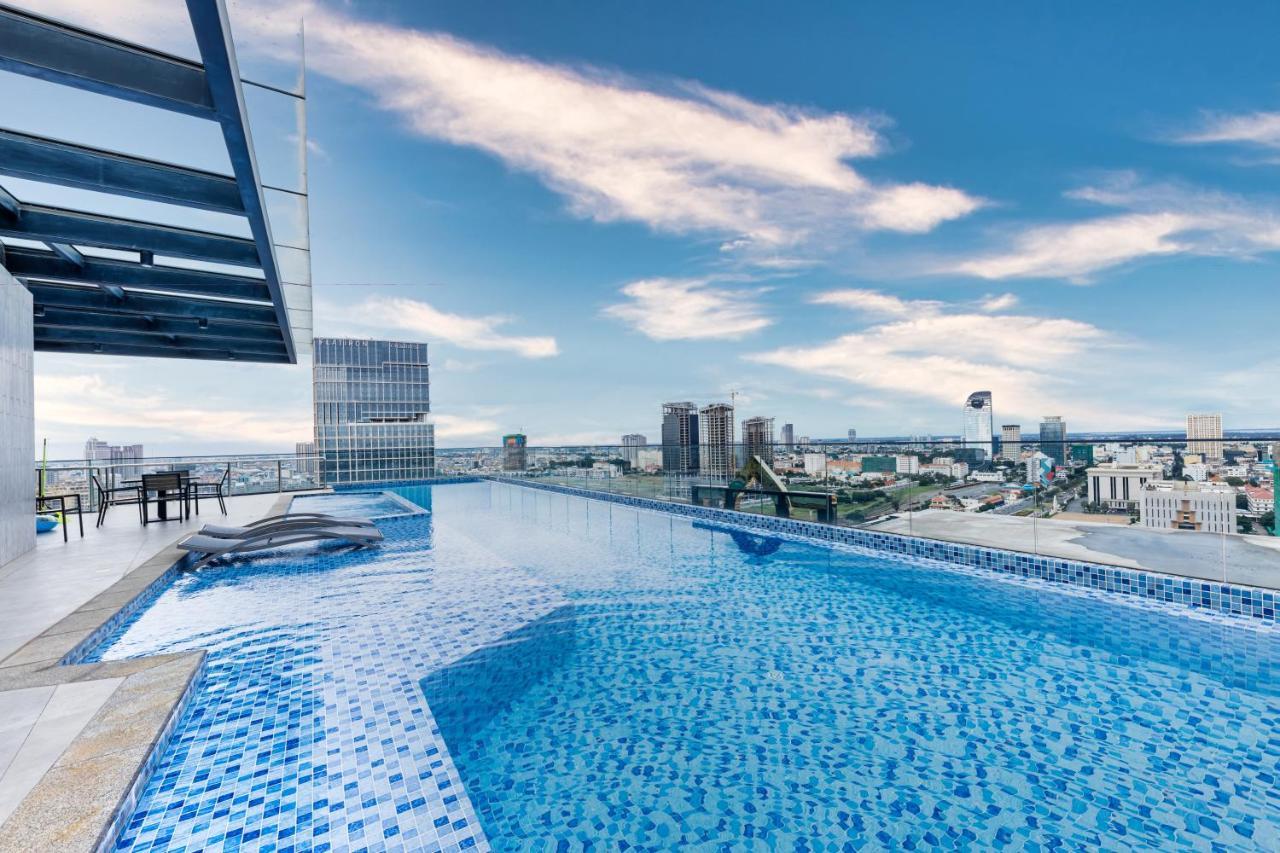 Luxcity Hotel & Apartment Phnom Penh Luaran gambar
