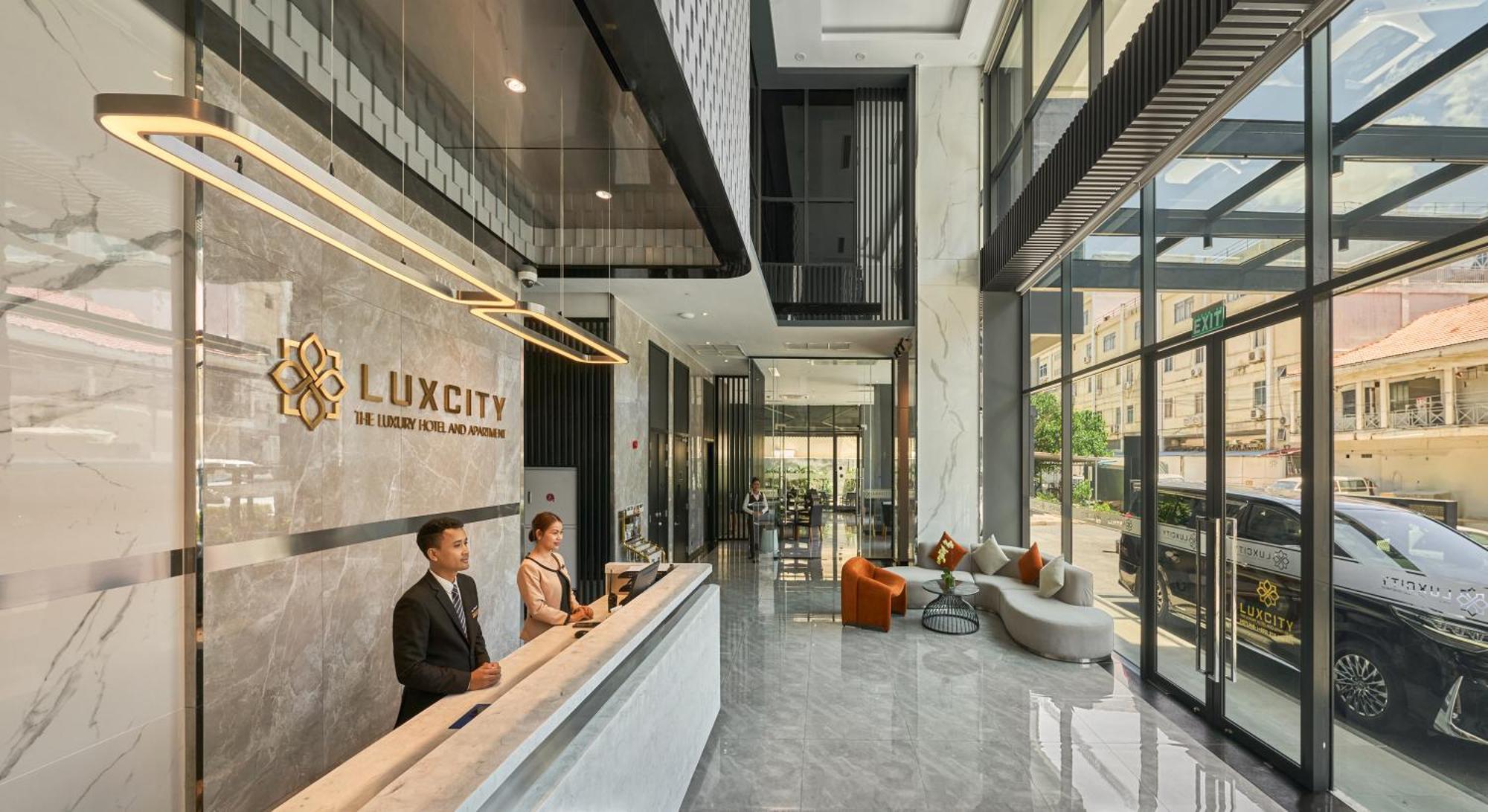 Luxcity Hotel & Apartment Phnom Penh Luaran gambar