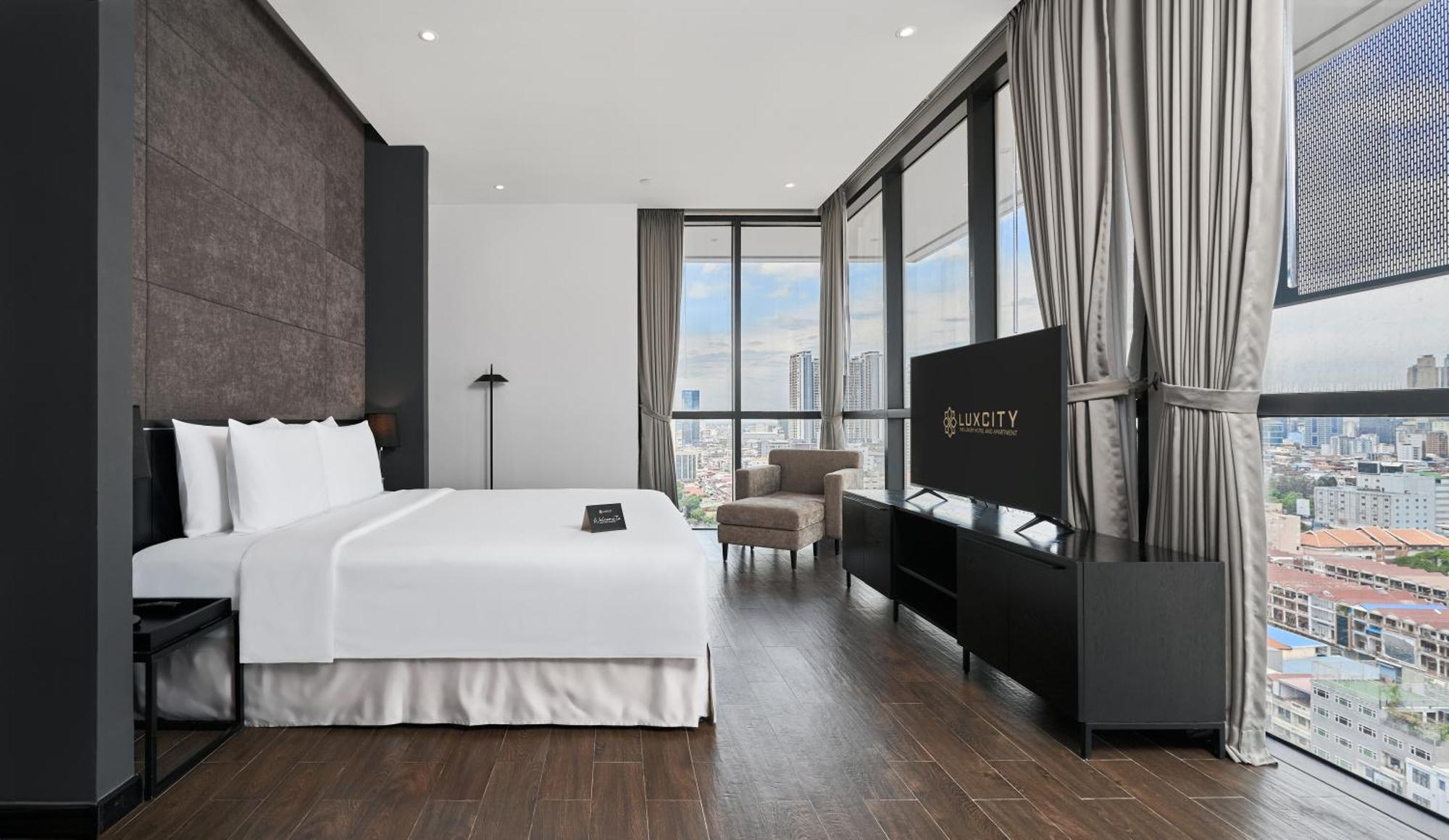 Luxcity Hotel & Apartment Phnom Penh Luaran gambar